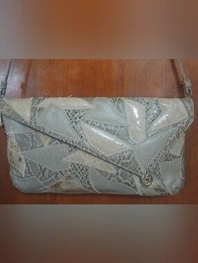 Snakeskin Vintage Caprice Bag